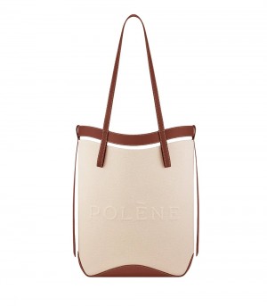 Polene Ilo Tote Bags Béžové Hnede | SK HW1703642