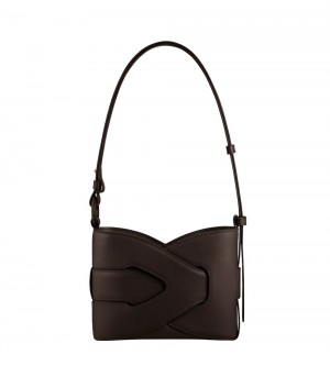 Polene Nodde Shoulder Bags Čokoláda | SK FS1268953