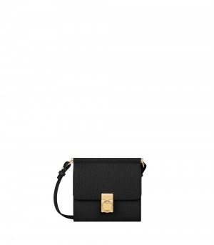 Polene Numéro Sept Crossbody Wallets Čierne | SK KG6095328