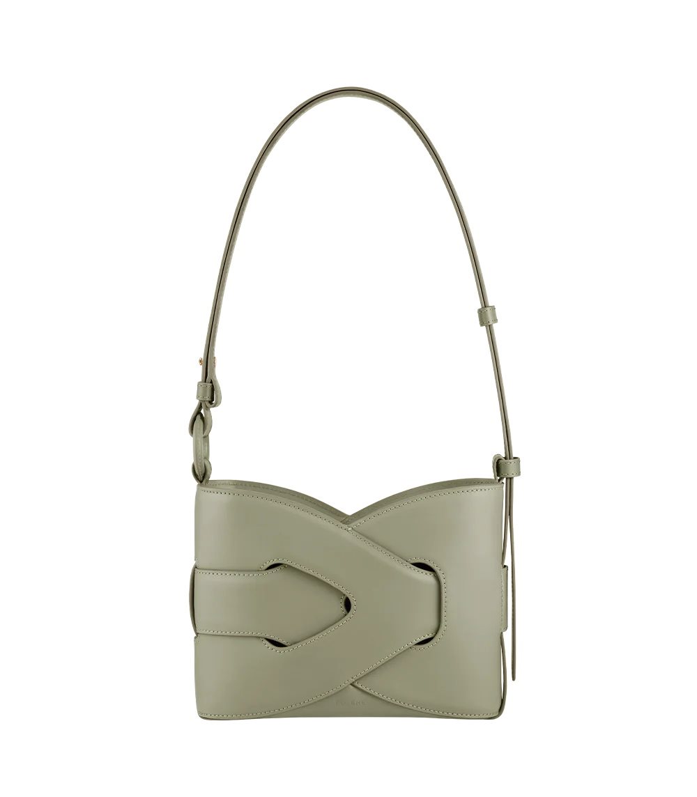 Polene Nodde Shoulder Bags Olivovo Zelená | SK RD3410925