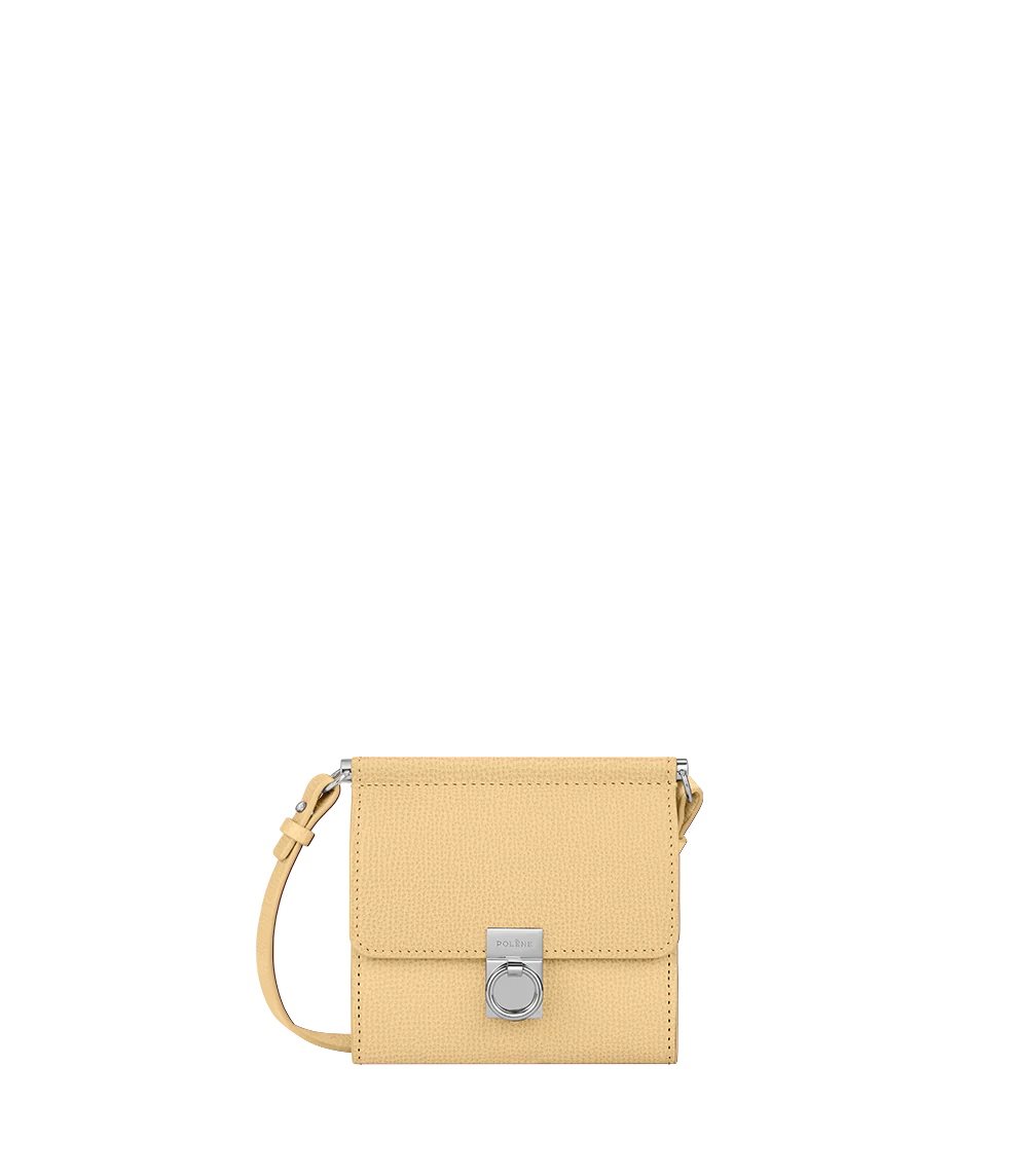 Polene Numéro Sept Crossbody Wallets Žlté | SK FA1863754